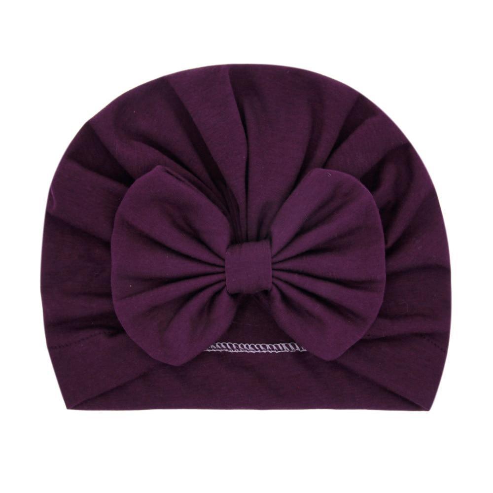 Children Baby Hat Kids Bow Cap Newborn Girls Photography Props Turban Infant Props For Baby Girls Stevvex