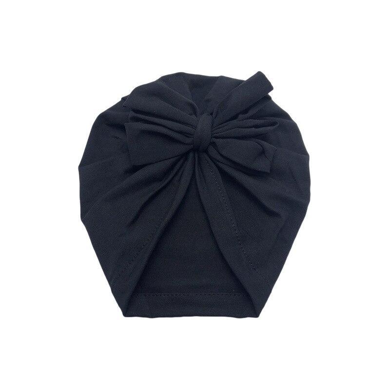 Luxury Modern Baby Headband Hat Bowknot Print Cotton Stretchy Turban Headband Infant Head Wrap Beanie Hat  For Babies and Kids Stevvex