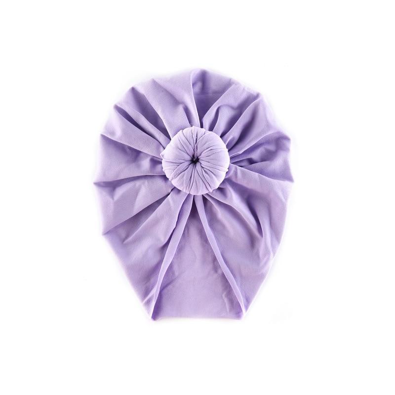 Infant Baby Headbands Solid Cotton Knot Turban Headband For Girls  Beanie Hat Headwear For Girls Stevvex