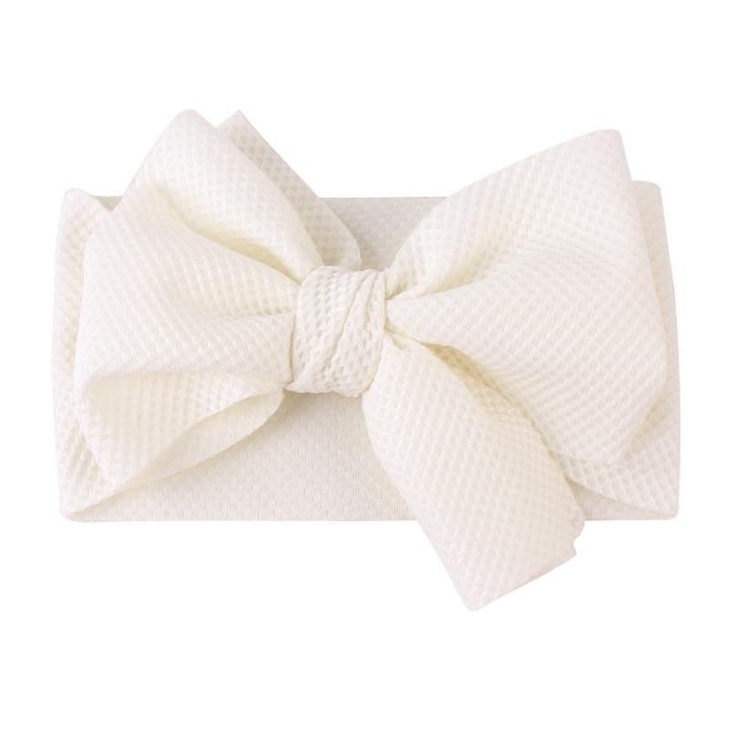Elastic Candy Solid Color Head Wrap Newborn Head bands Bowknot Bows for Baby Girl Hair Accessories Stevvex