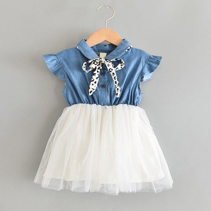 Modern Baby Newborn Toddler Girls Summer Tutu Dress With Printing Princess Dresses Sundress And Hat Stevvex
