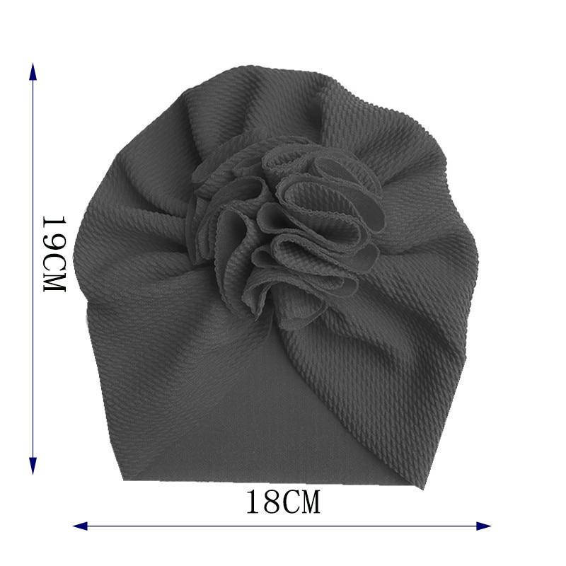 Elegant Flower Baby Hat Toddler Turban Head wraps Kids Bonnet Hat Newborn Baby Hat For Baby Girls Stevvex