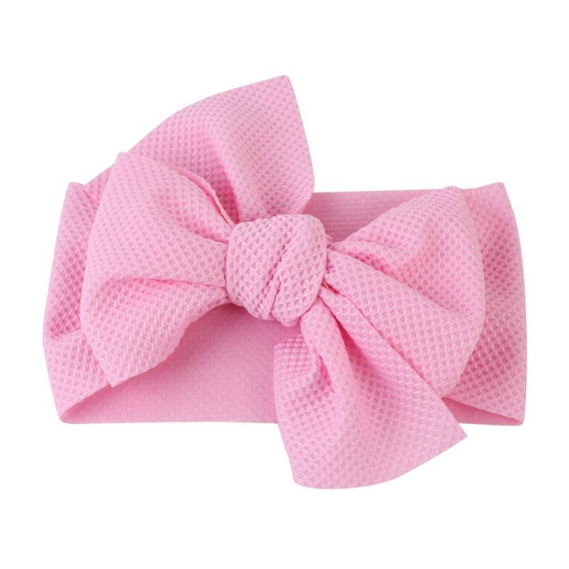 Elastic Candy Solid Color Head Wrap Newborn Head bands Bowknot Bows for Baby Girl Hair Accessories Stevvex