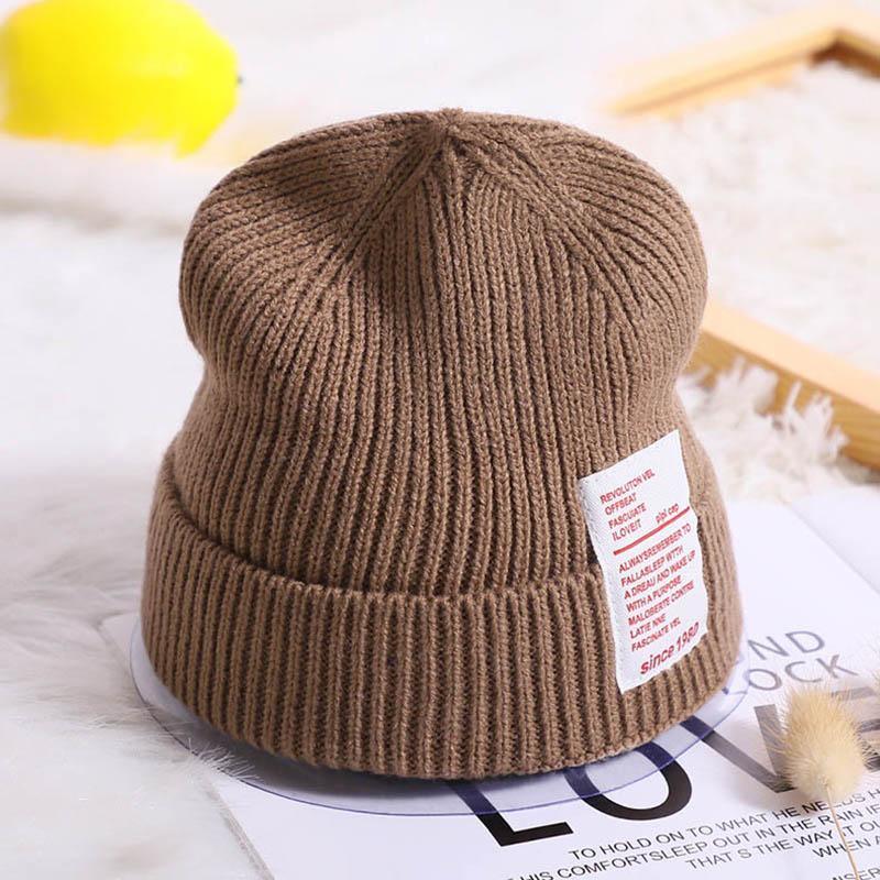 Winter Warm Baby Hat Fur Pompom Knitted Baby Hat Cap Infant Toddler Kids Hat Beanie In Modern Designer Style Stevvex