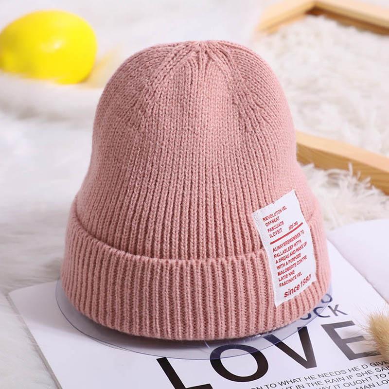 Winter Warm Baby Hat Fur Pompom Knitted Baby Hat Cap Infant Toddler Kids Hat Beanie In Modern Designer Style Stevvex