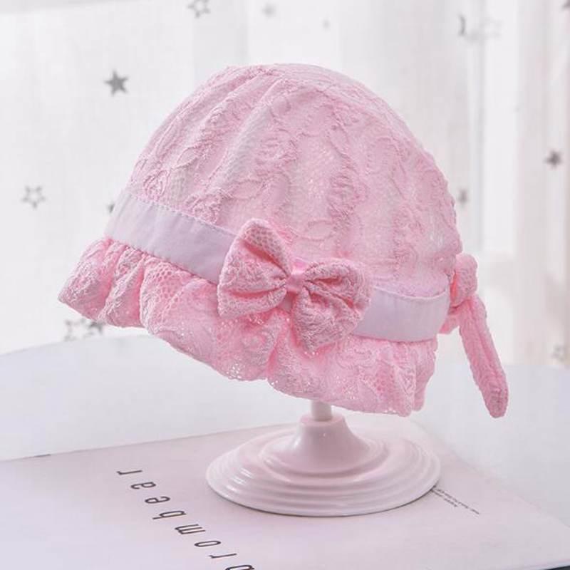 Retro Vintage Newborn Baby Cotton Baby Girl Hat Cap Princess Infant Toddler Baby Bonnet Girls Summer Sun Hat For Girls Stevvex