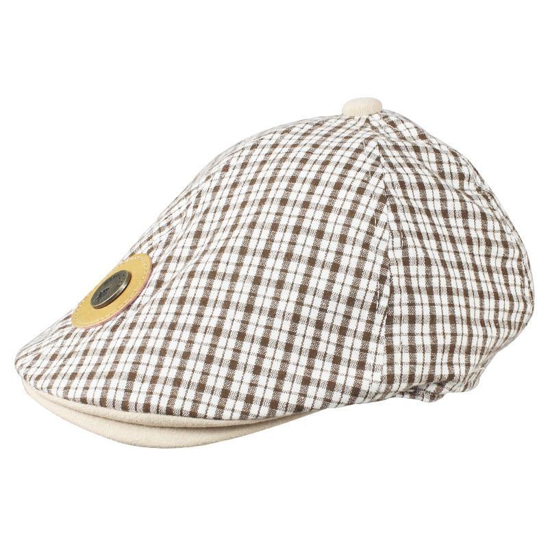 Fashion Baby Hat Handsome Cotton Linen Baby Boy Cap Elastic Kids Hat Baby Accessories For Boys Stevvex
