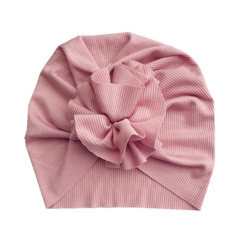 Modern New Lovely Flower Baby Girl Hat Turban Newborn Baby Cap Bonnet Kids Hat For Girls Baby In Trend Design Stevvex
