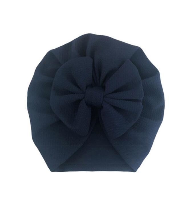Newborn Toddler Kids Baby Boys Girls Turban Cotton Beanie Hat Winter Cap Fit For Baby Girls Kids Stevvex