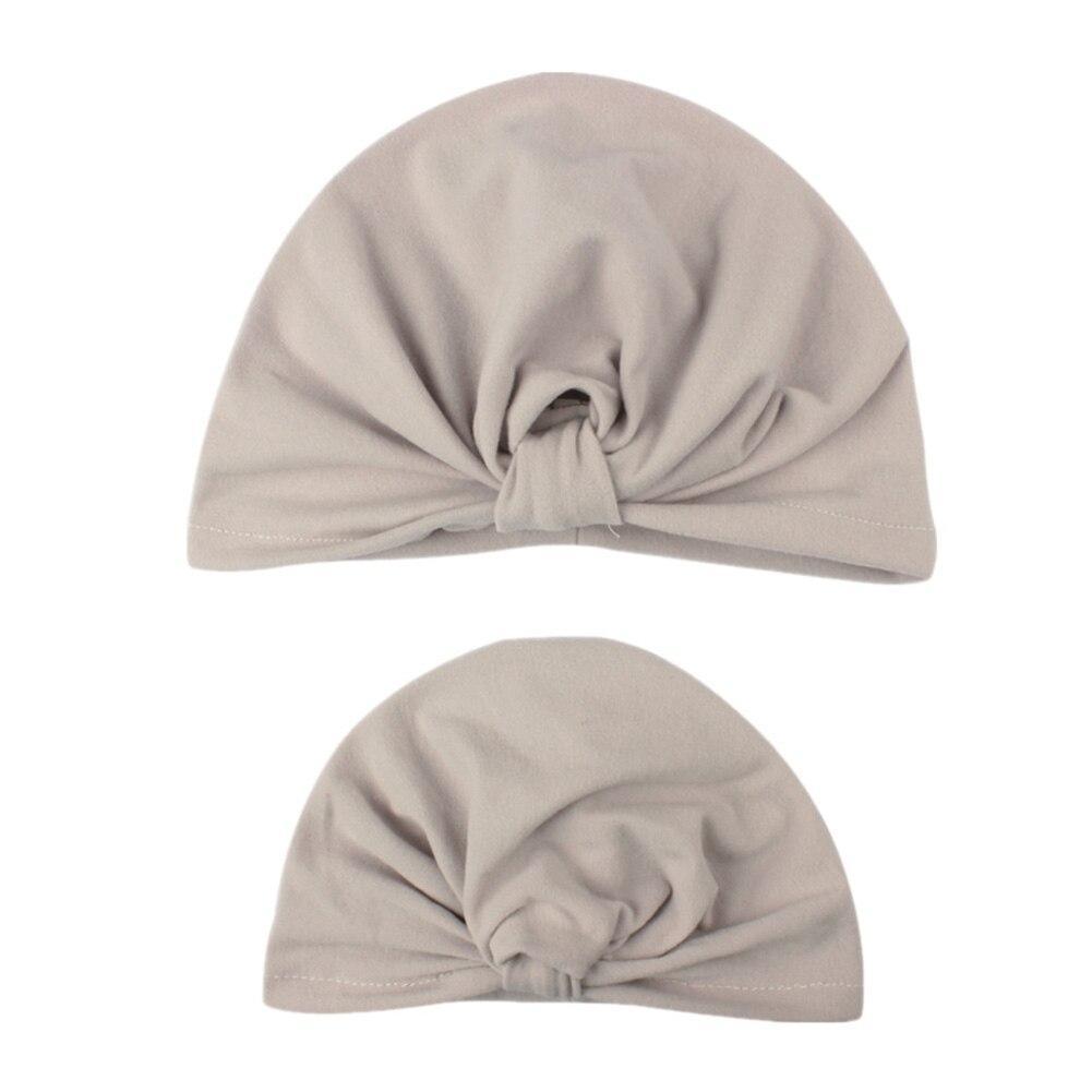 Modern popular Mother and Daughter Turban Headband Set Girls Headwear Mother and Baby Turban Headbands Set Lovely Knot Beanie Baby Hair Accessories Stevvex