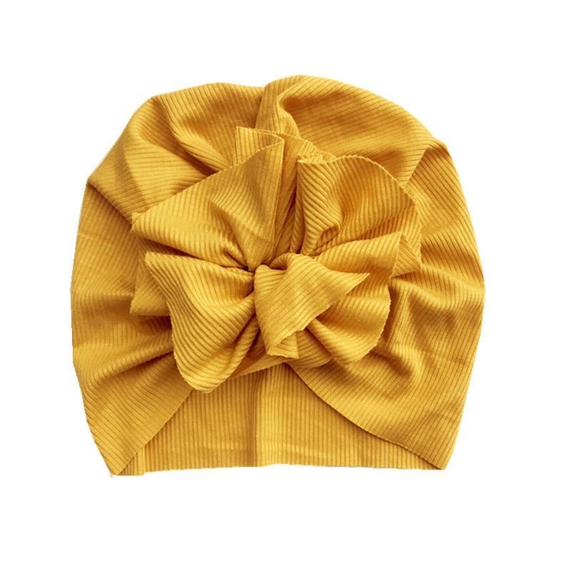 Modern New Lovely Flower Baby Girl Hat Turban Newborn Baby Cap Bonnet Kids Hat For Girls Baby In Trend Design Stevvex