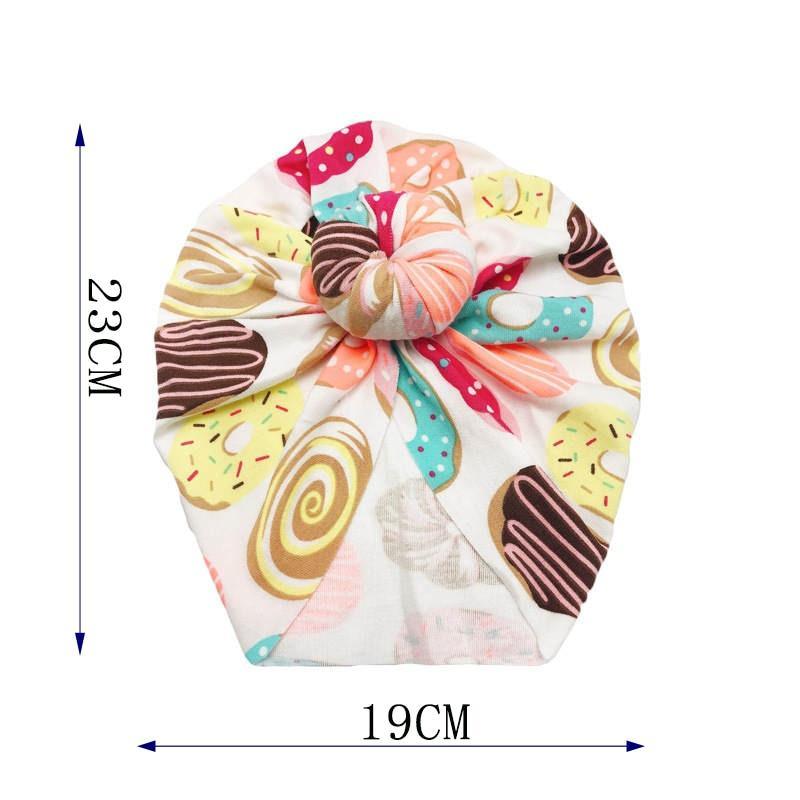 Elegant Flower Baby Hat Toddler Turban Head wraps Kids Bonnet Hat Newborn Baby Hat For Baby Girls Stevvex