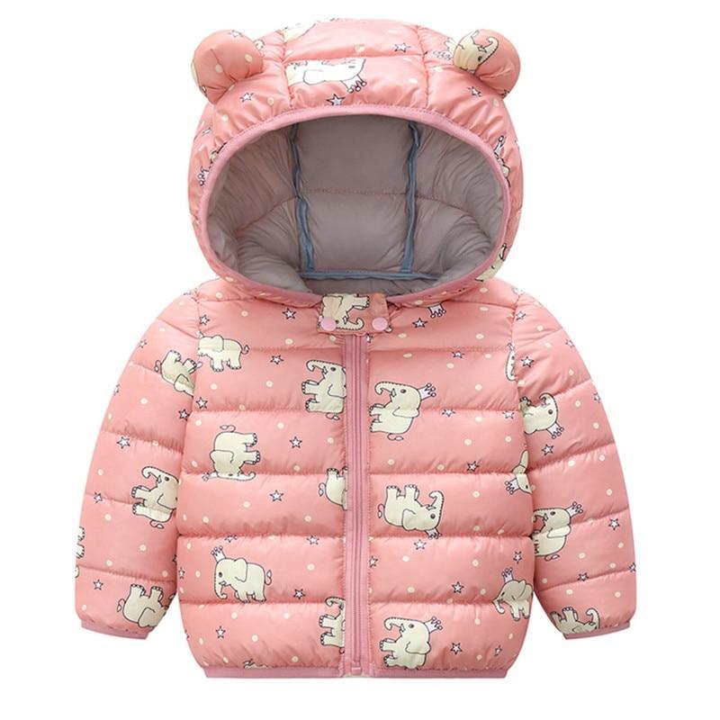 Shiny Modern Luxury Speciall Designed Winter Outerwear Hooded Coat & Jacket Winter Fashion Kids clothing Models For  Babies and Girls 3-24 Months Stevvex