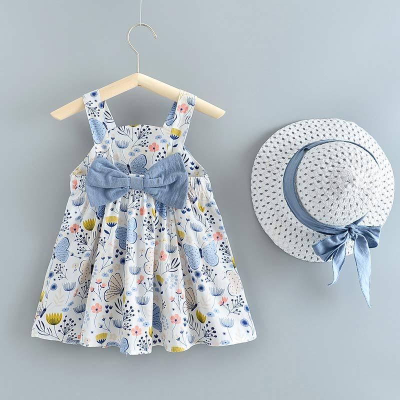 Luxury Handmade Elegant Modern Newborn Baby Girl Birthday & Princess Baby Dress With Hat Stevvex