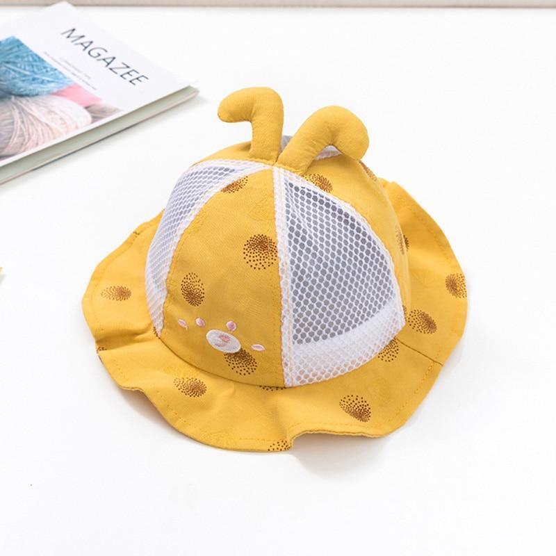 Baby Sun Hat Heart Print Baby Boy/Girl Hat Outdoor Kids Bucket Hat Children Hat Baby Beach Caps Beanie For Girls Stevvex