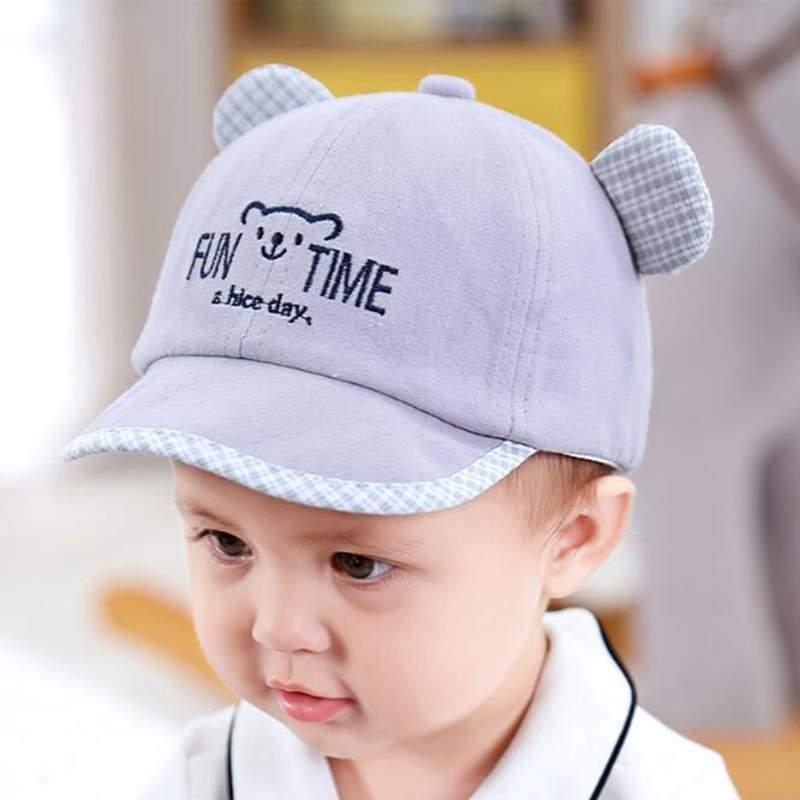 Modern Baby Boy Cap Embroidery Number Baby Baseball Cotton Sun Hat For Boys Sport Cap Stevvex