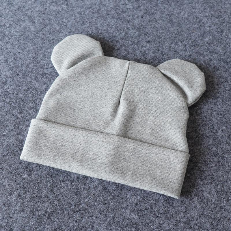 Baby Cap With Ears Cotton Warm Newborn Accessories Baby Hat For Kids Infant Toddler Beanie Cap Stevvex
