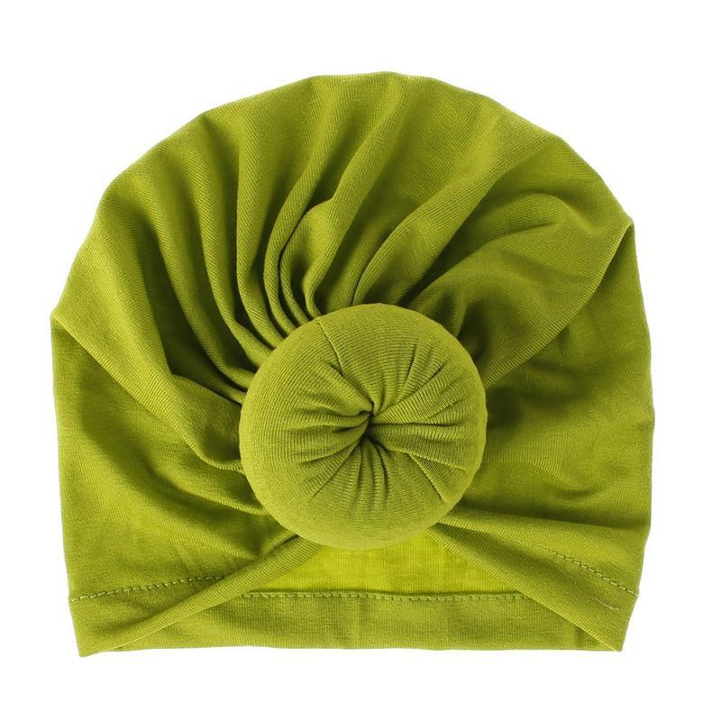 Trend New Mother & Baby Hat Soft Cotton Turban Hat Baby Elastic Toddler Infant Cap For Girls and Women Stevvex