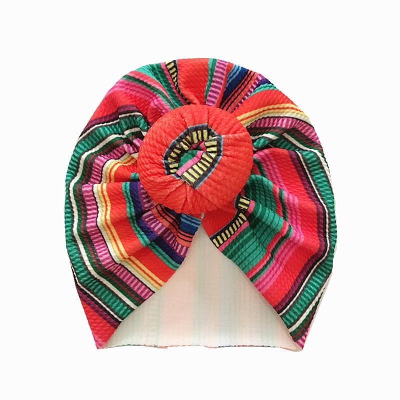 Modern New Lovely Flower Baby Girl Hat Turban Newborn Baby Cap Bonnet Kids Hat For Girls Baby In Trend Design Stevvex