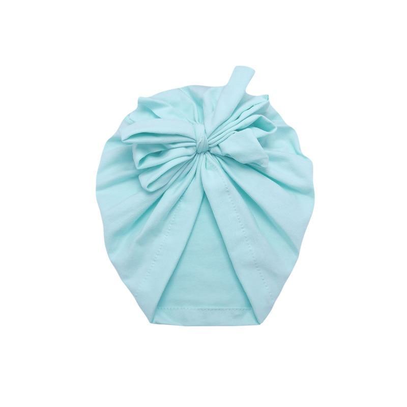 Luxury Modern Baby Headband Hat Bowknot Print Cotton Stretchy Turban Headband Infant Head Wrap Beanie Hat  For Babies and Kids Stevvex