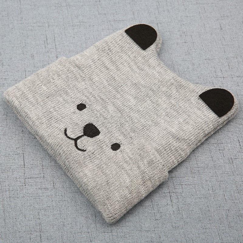 Modern New Baby 3D Cartoon Hat Spring Autumn Baby Hat for Boys and Girls Knitted Cap In Modern Cat Style For Baby Stevvex