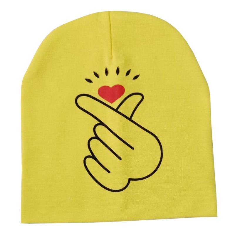 Modern Baby Hat Cute Ear Cotton Girls Cap Scarf Infant Hats Finger love Kids Boys Knitted Cap Winter hat I love mama/pap  Cap Stevvex