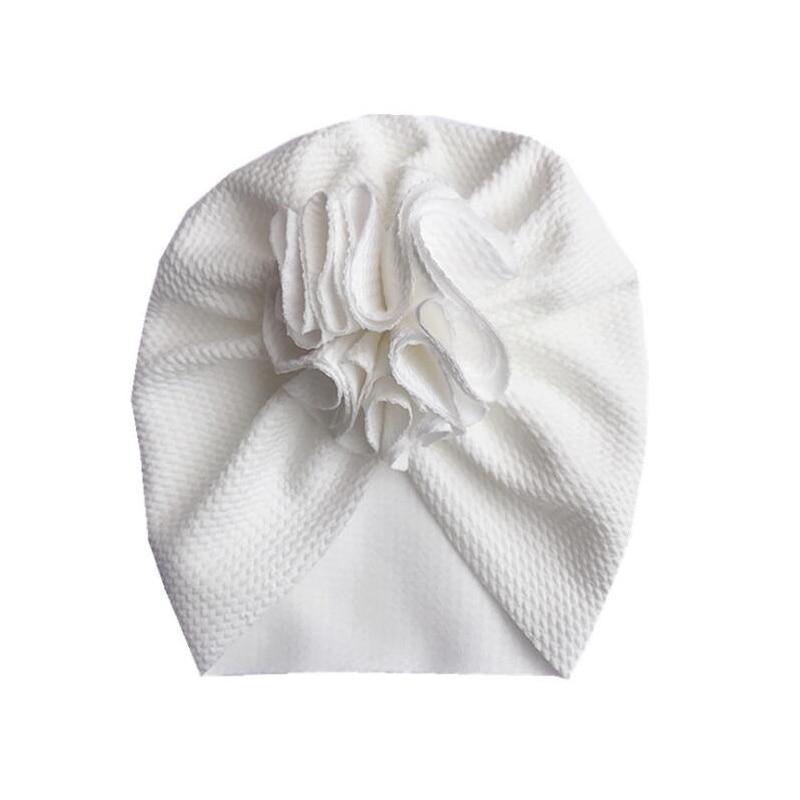 Modern New Lovely Flower Baby Girl Hat Turban Newborn Baby Cap Bonnet Kids Hat For Girls Baby In Trend Design Stevvex