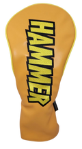 The Hammer Embroidered Driver Headcover by ReadyGOLF