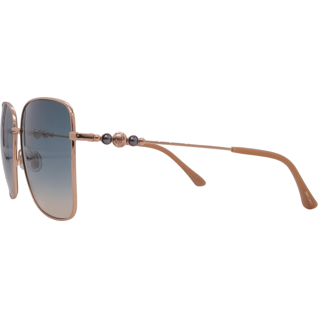 JIMMY CHOO Sunglasses HESTER/S-BKU-59-15-145 Non-Polarized FrameVault