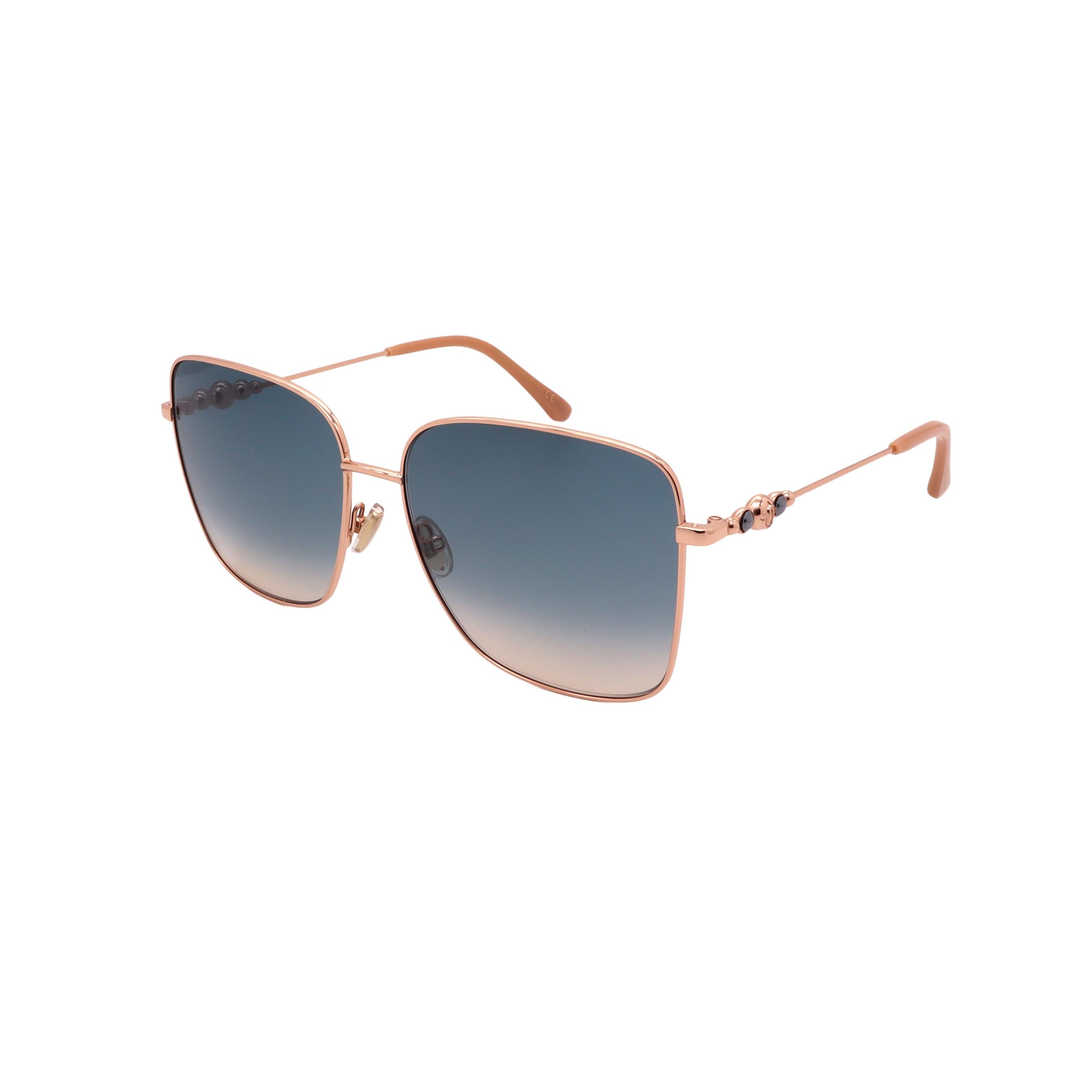 JIMMY CHOO Sunglasses HESTER/S-BKU-59-15-145 Non-Polarized FrameVault