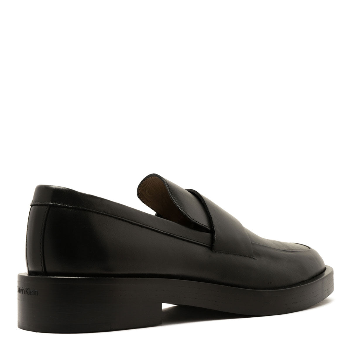 CALVIN KLEIN Men's Leather Flat Moccasins Banlieue91