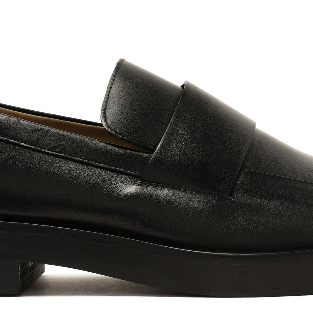 CALVIN KLEIN Men's Leather Flat Moccasins Banlieue91