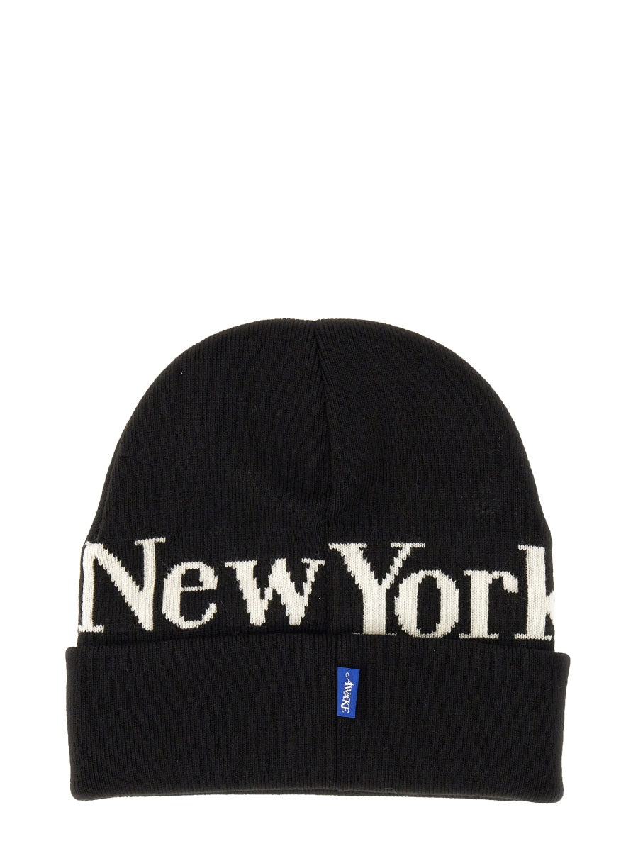 AWAKE NY Men's Acrylic Beanie Hat