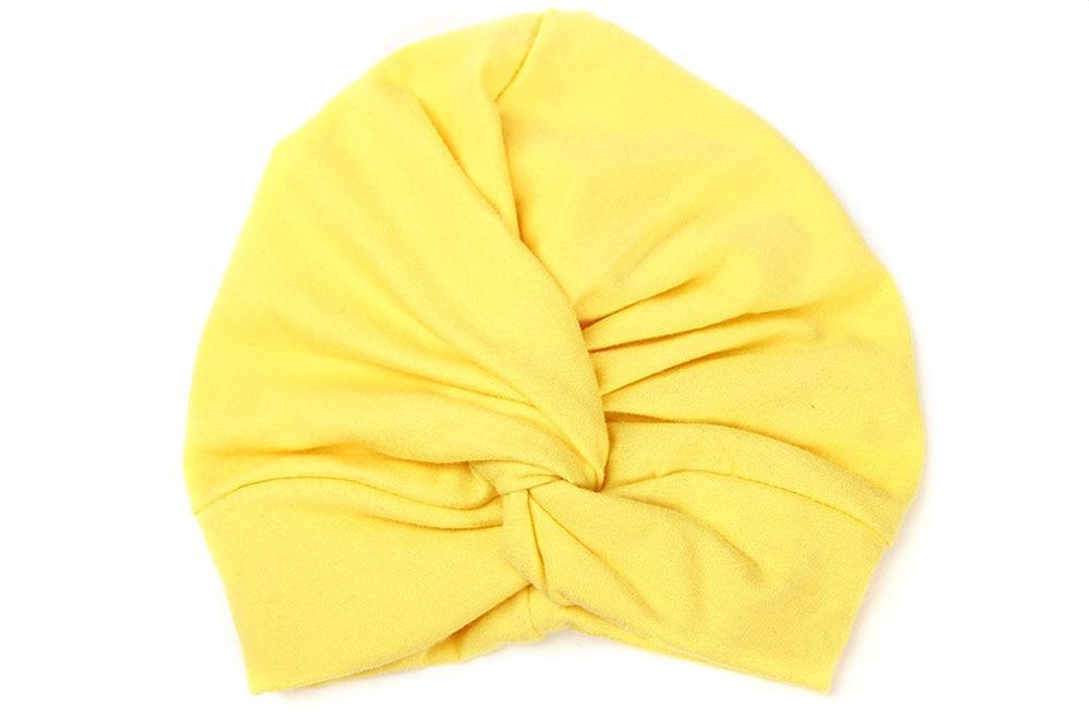 Indian Baby Turban Hat Cotton Baby Girls Kids Turban Headband Hair Head Bands Wrap Accessories for Children Stevvex