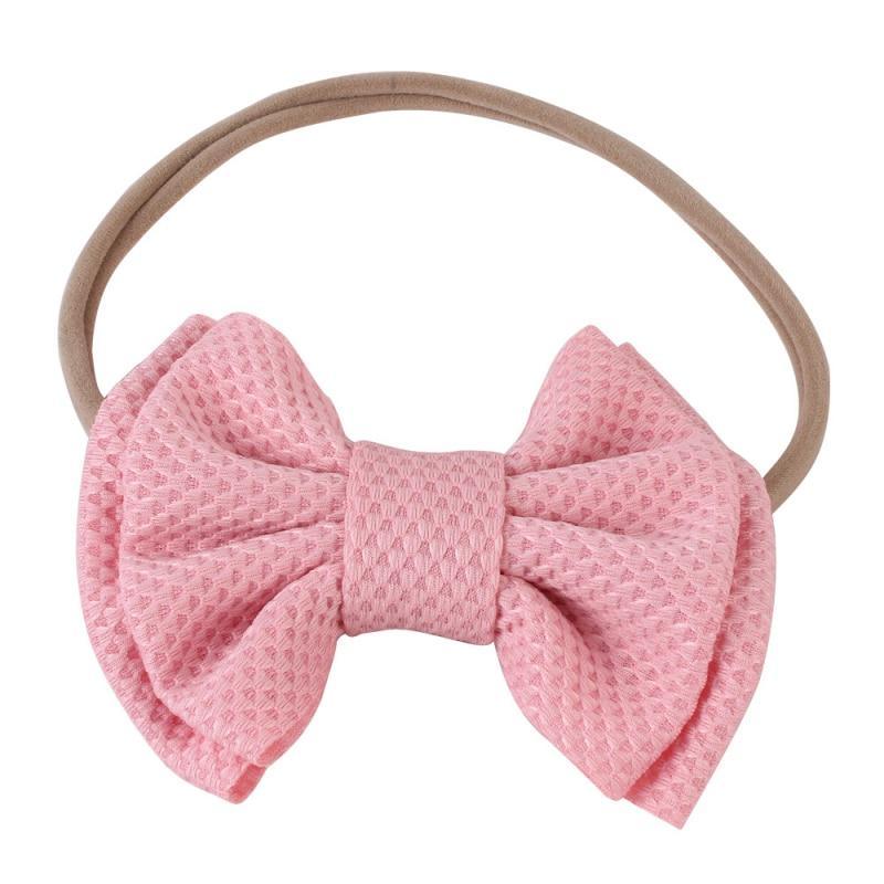 Luxury Modern Baby Headband Newborn Toddler Turban Baby Girls Head Wrap Cute Over Sized Bow Big Knot Stevvex