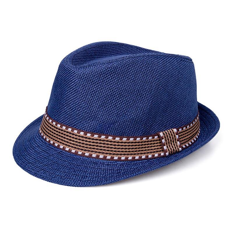 Modern Baby Hat Children Jazz Straw Cap for Baby Boys/Girls Cap Baby Hat For Kids Sun Cap  For Kids In Elegant Design Stevvex