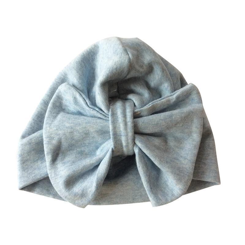 Baby Girl Hat Cotton Big Bow Cap For Baby Girls 2 Layer Butterfly Kids Caps Baby Beanie Winter Children's Hats Stevvex