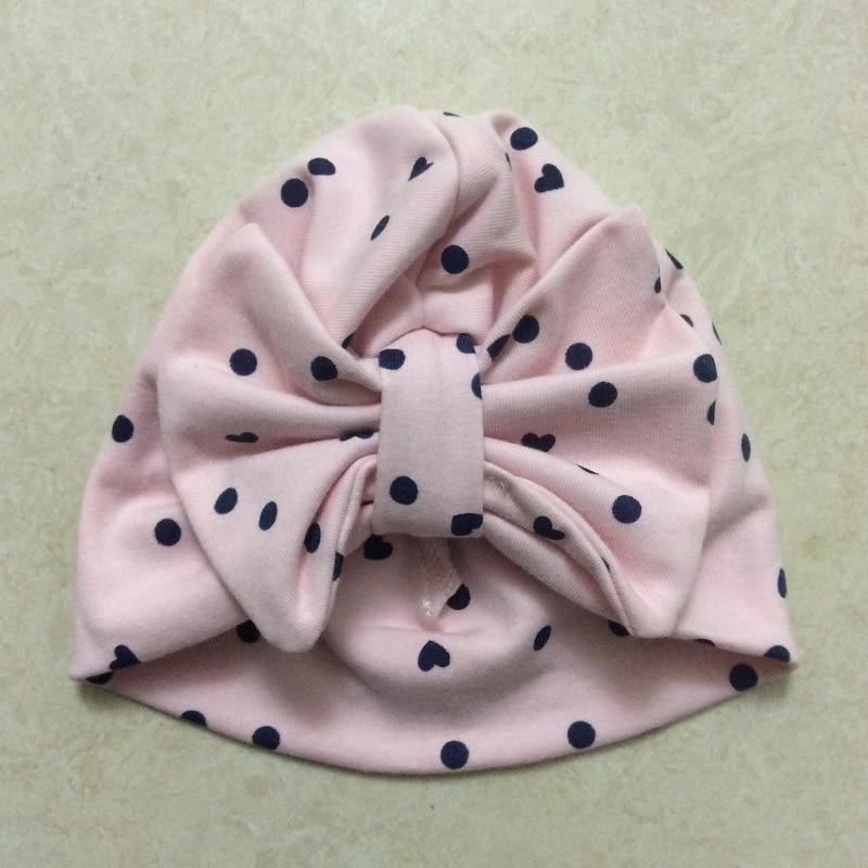 Baby Girl Hat Cotton Big Bow Cap For Baby Girls 2 Layer Butterfly Kids Caps Baby Beanie Winter Children's Hats Stevvex