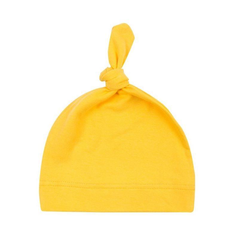 Modern Newborn Baby Cotton Knot Beanies Toddler Girls Sleep Caps For Girls and Boys Baby Cap Accessories Stevvex
