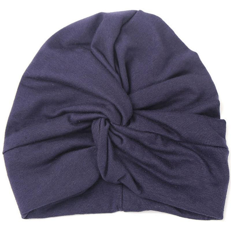 Baby Hat Cotton Soft Turban Knot Girl Summer Hat Bohemian style Kids Newborn Cap for Baby Girls Stevvex