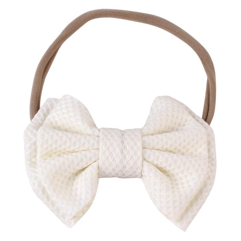 Luxury Modern Baby Headband Newborn Toddler Turban Baby Girls Head Wrap Cute Over Sized Bow Big Knot Stevvex