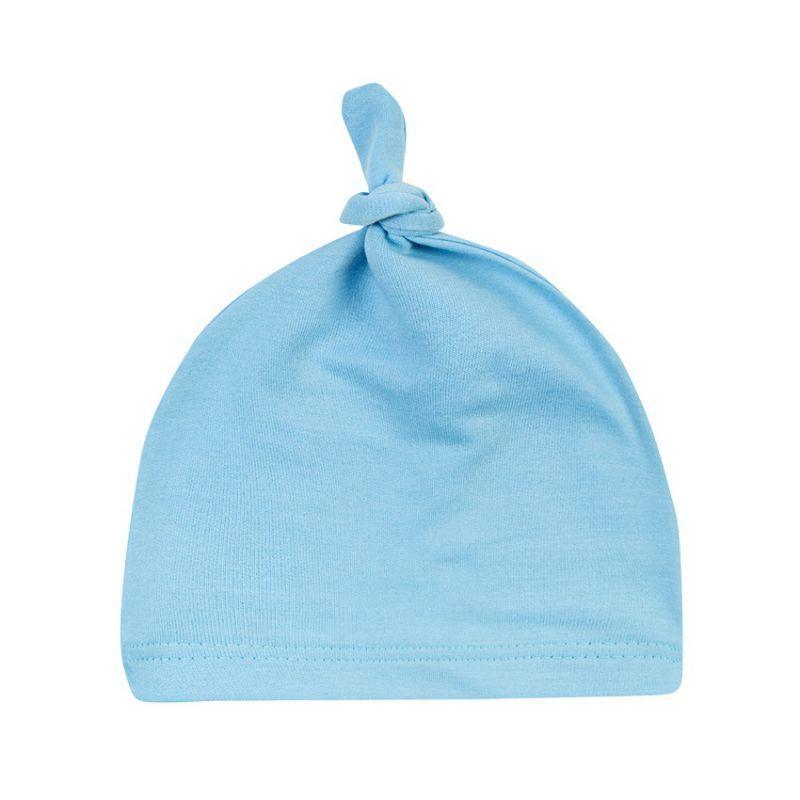 Modern Newborn Baby Cotton Knot Beanies Toddler Girls Sleep Caps For Girls and Boys Baby Cap Accessories Stevvex