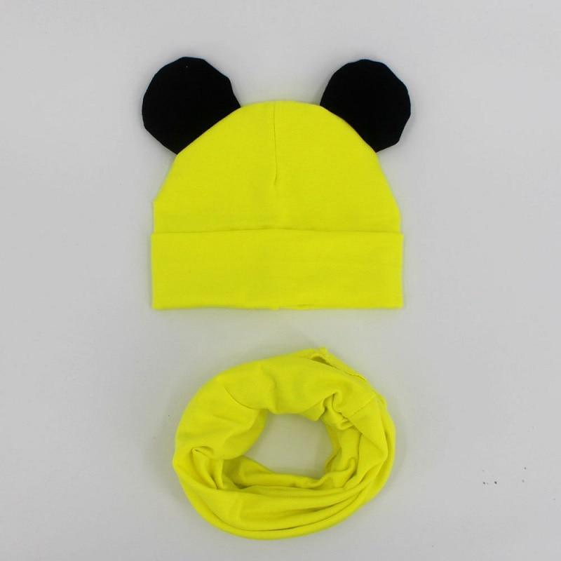 Baby Hat Cotton Ear Cap For Boys And Girls Winter Hat Scarf Set Children Boys Cap Scarf Stevvex