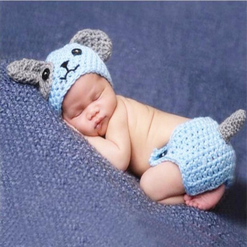 Modern Baby Cap Deer Design Handmade Crochet Deer Costume Set Knitted Hats And Toy For Girls and Boys Kids Stevvex
