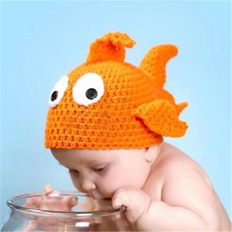 Knitting Baby Hat Newborn Photography Props Cute Children Pajamas Set For Girls And Boys Stevvex