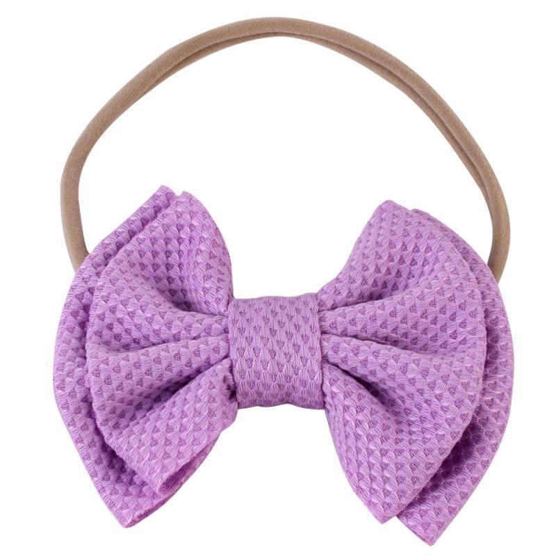 Luxury Modern Baby Headband Newborn Toddler Turban Baby Girls Head Wrap Cute Over Sized Bow Big Knot Stevvex