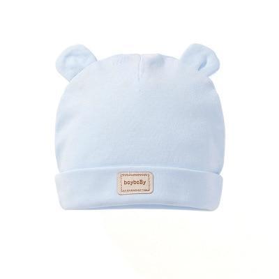 Moden Trend Newborn Baby Accessories 100% Cotton Baby Hats Double Cotton Hat Baby Sleep Caps for Kids Stevvex