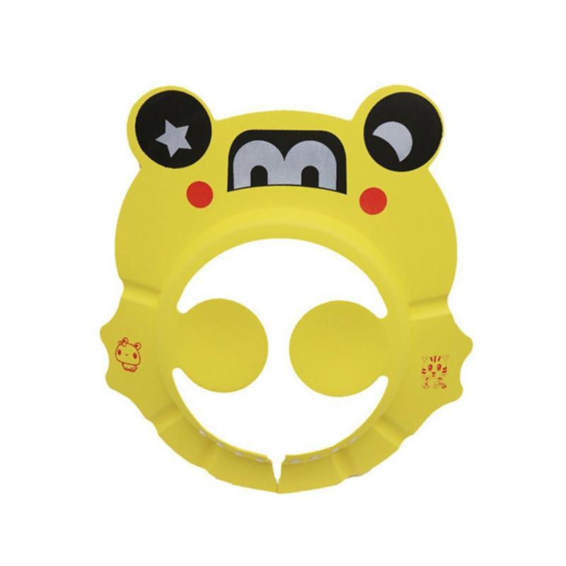 Baby Bathroom Safety Visor Hat Child Shower Cap Adjustable Soft Protect Cute Children Shampoo Safety Protection Bathroom Accessories Stevvex