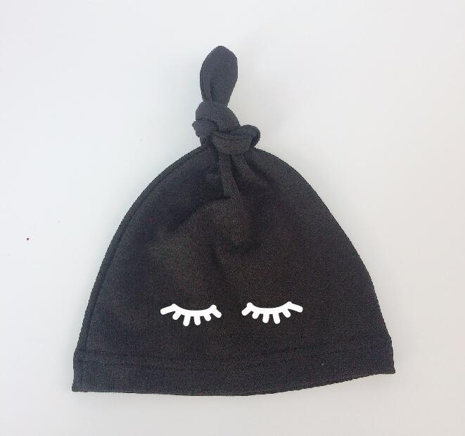 Newborn Baby Sleeping Cap Hat Kids Children's Eye Girl Hat Boy Cap Cotton Sleeping Cap For Baby Stevvex