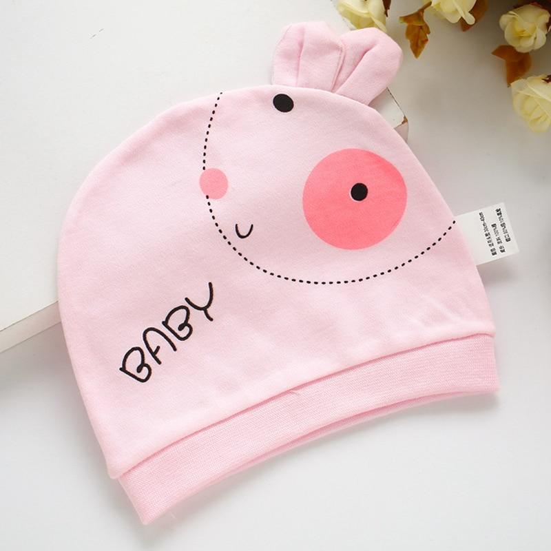 Modern Baby Sleeping Hats Cotton Printed Baby Hats  Caps Newborn Baby Accessories For Baby Girls Stevvex